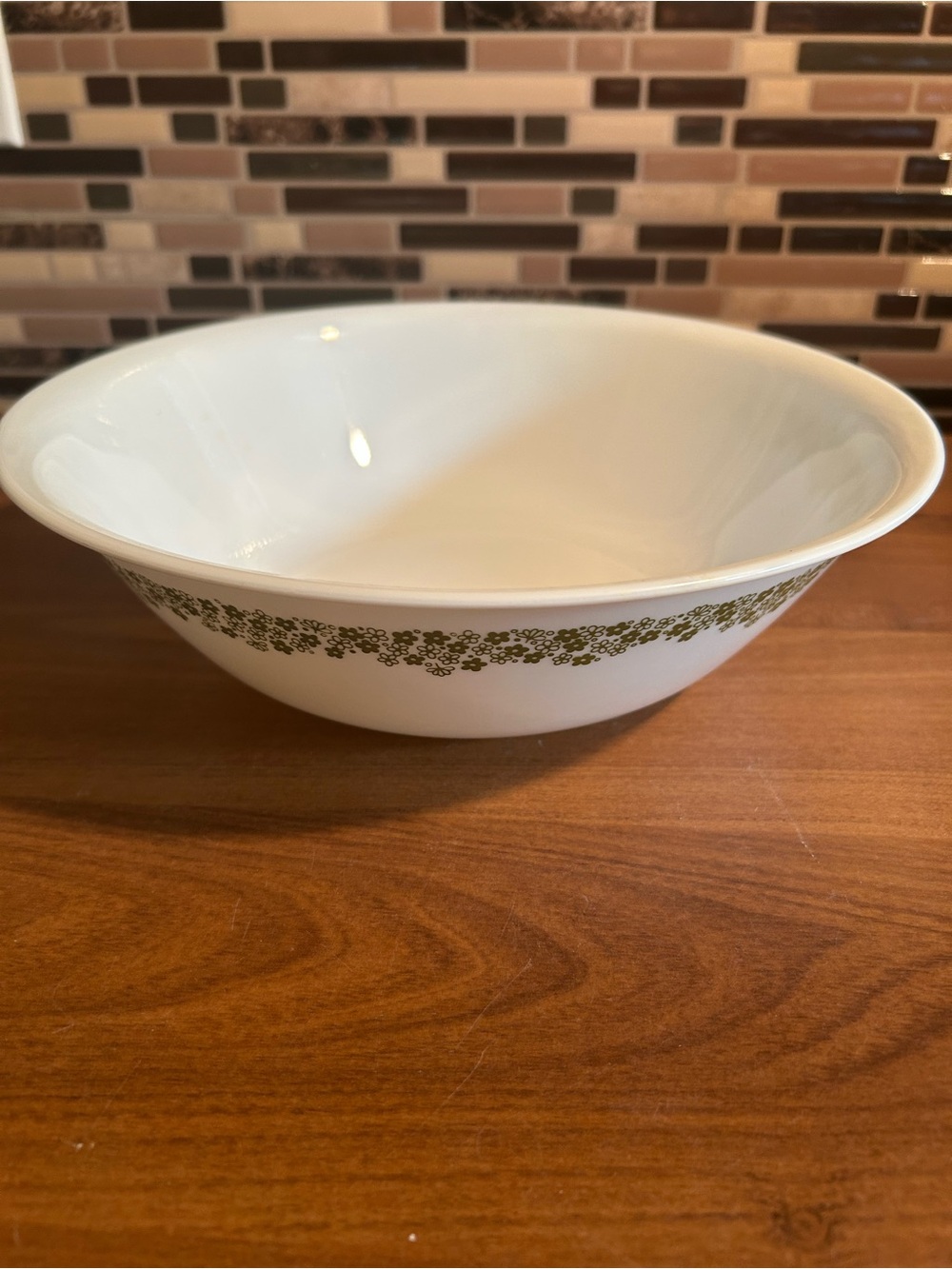 Vintage Corelle Spring Blossom Crazy Daisy Serving Bowl